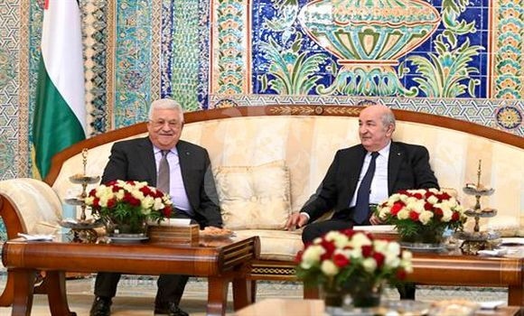 Tebboune et Mahmoud Abbas