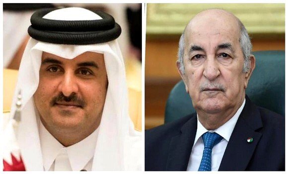 tebboune invite_emir-du-qatar-à-la-cérémonie des-JM-Oran-2022