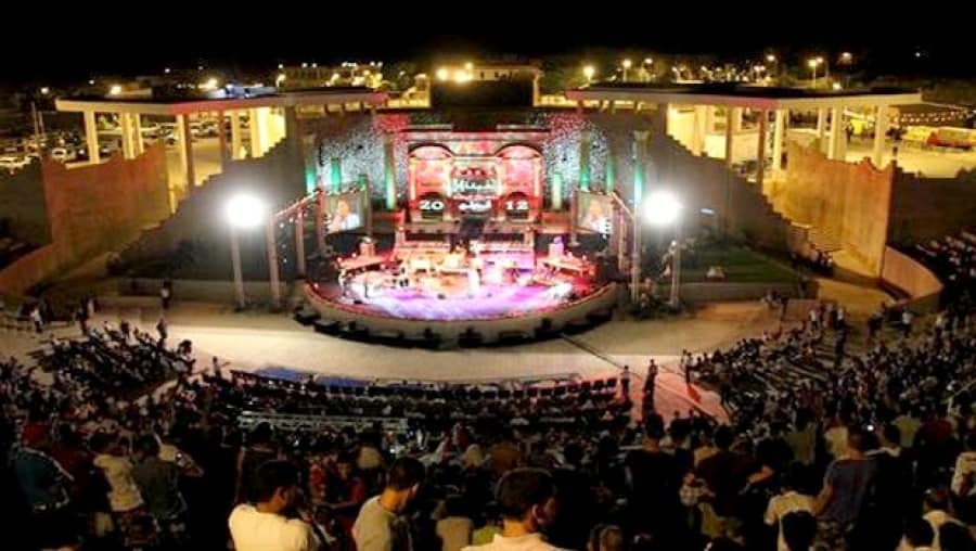 Festival de Timgad cérémonie d'ouverture