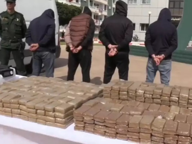 La gendarmerie a démantelé un réseau international de trafic de drogue