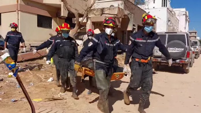 Ils ont réussi à retirer 344 corps sans vie à Derna : Les secouristes algériens de retour