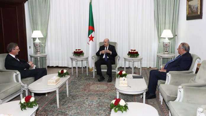 Tebboune reçoit le chef de la délégation de l’UE en Algérie