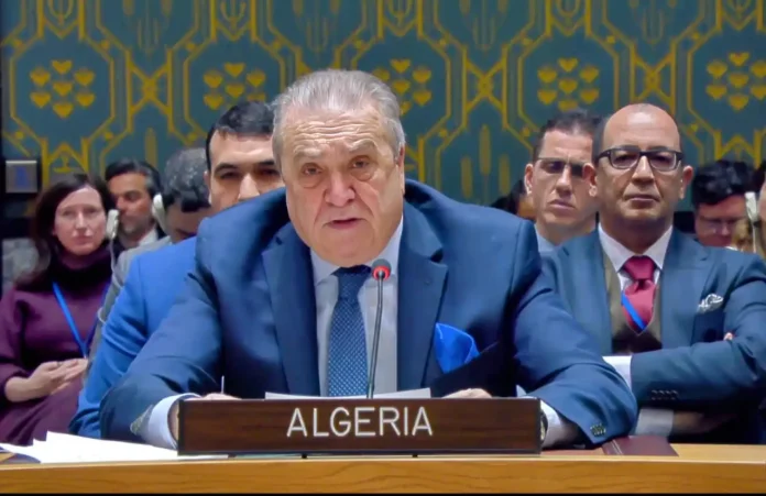 L'Algérie exige des sanctions contre l'entité sioniste