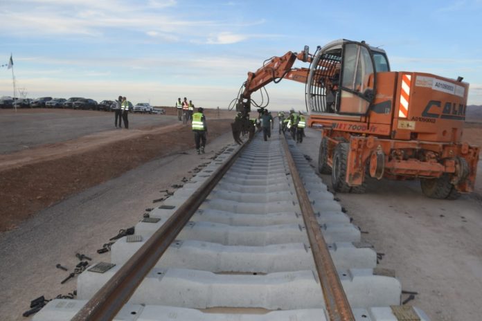 ligne ferroviaire Béchar-Tindouf-Gara Djebilet