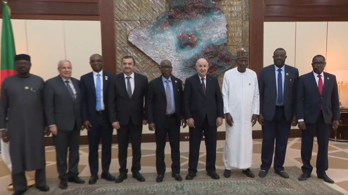 Tebboune reçoit les ministres de l'énergie du Niger et du Nigeria