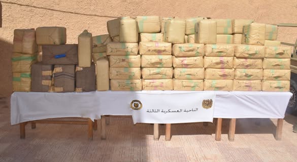 L'ANP déjoue une tentative d'introduire 25 quintaux de drogue du Maroc