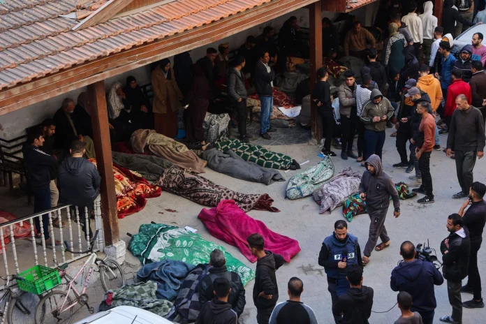Au moins 330 morts à Gaza suite à des frappes sionistes