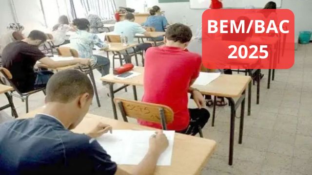 BAC et BEM 2025 Les dates connues