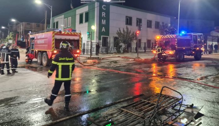 Incendie à l’hôpital d’Oum Bouaghi : Aucune perte humaine selon la Protection Civile