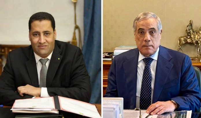 Larbaoui s’entretient avec son homologue mauritanien