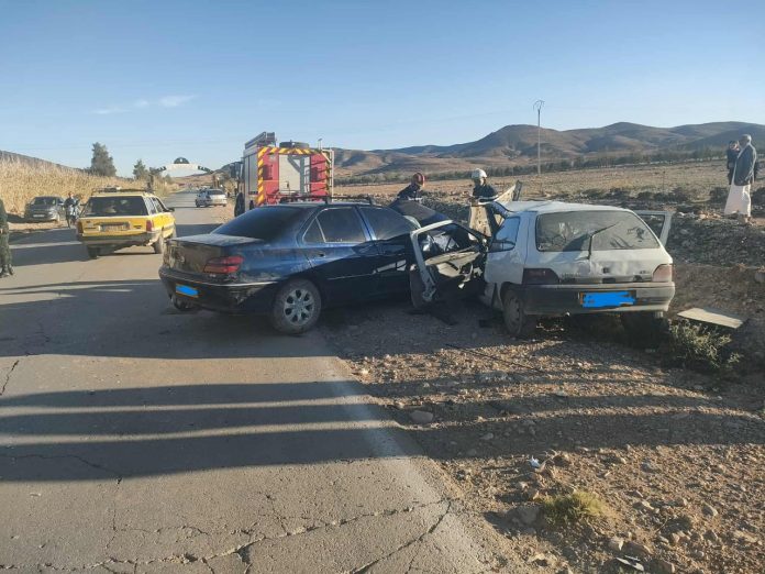 1 mort et 7 blessés dans un accident de la route à Djelfa