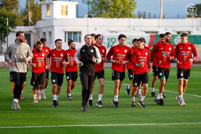 Début du stage de l’équipe nationale A’ (Photos + vidéo)