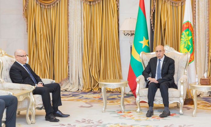 Zitouni reçu par le président mauritanien